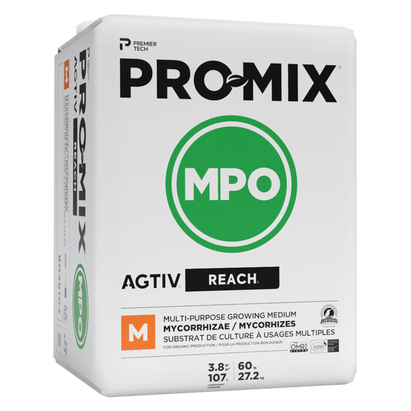 PRO MIX MP Organik AGTIV REACH MYCORRHIZAE OMRI 3.8cf