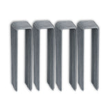 Gardener Select™ U-Shape Anchor Pin 11 Gauge 6 in x 1 in Landscape Staples (50/Pack)
