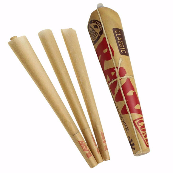 Raw Classic 3 Pack King Size Cones