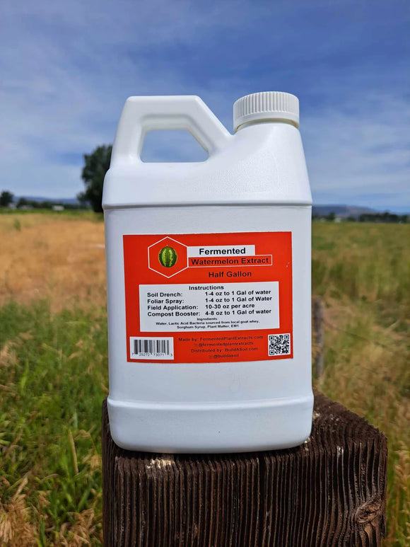 Fermented Plant Extracts: Watermelon Half Gallon