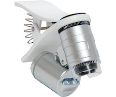 Active Eye Universal Phone Microscope, 60x, w/clamp