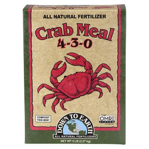 Down To Earth Crab Meal