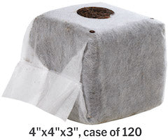 GROW!T Commercial Coco, RapidRIZE Block 4"x4"x3"case of 120