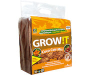 GROW!T Organic Coco Coir Mix, Block