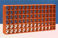 Grodan Gro-Smart Tray 78-Cell Terracotta