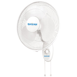 Hurricane Supreme Oscillating Wall Mount Fan 16 in